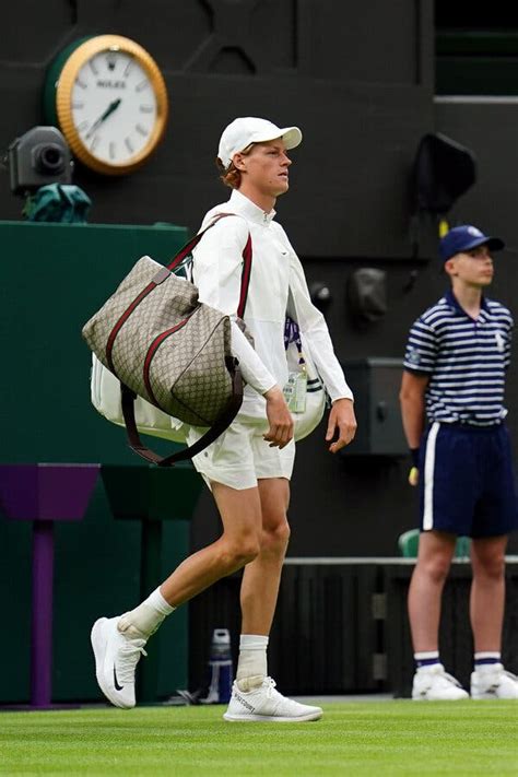 head gucci tennis bag|The Hot New Italian Player at Wimbledon: Gucci.